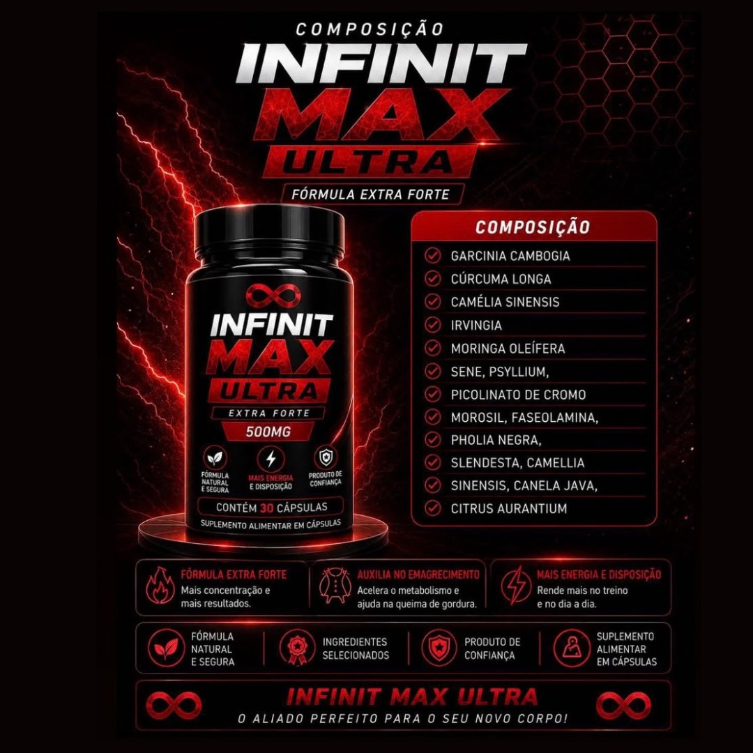 Infinit Max Ultra 30 Cápsulas